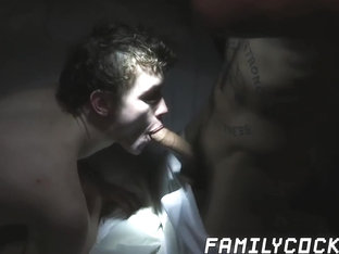 Redneck Stepdad Nude Fucks His Lovely Teenage Stepson